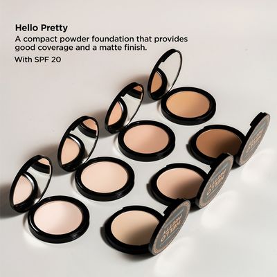 Hello Pretty Powder Foundation Vanilla